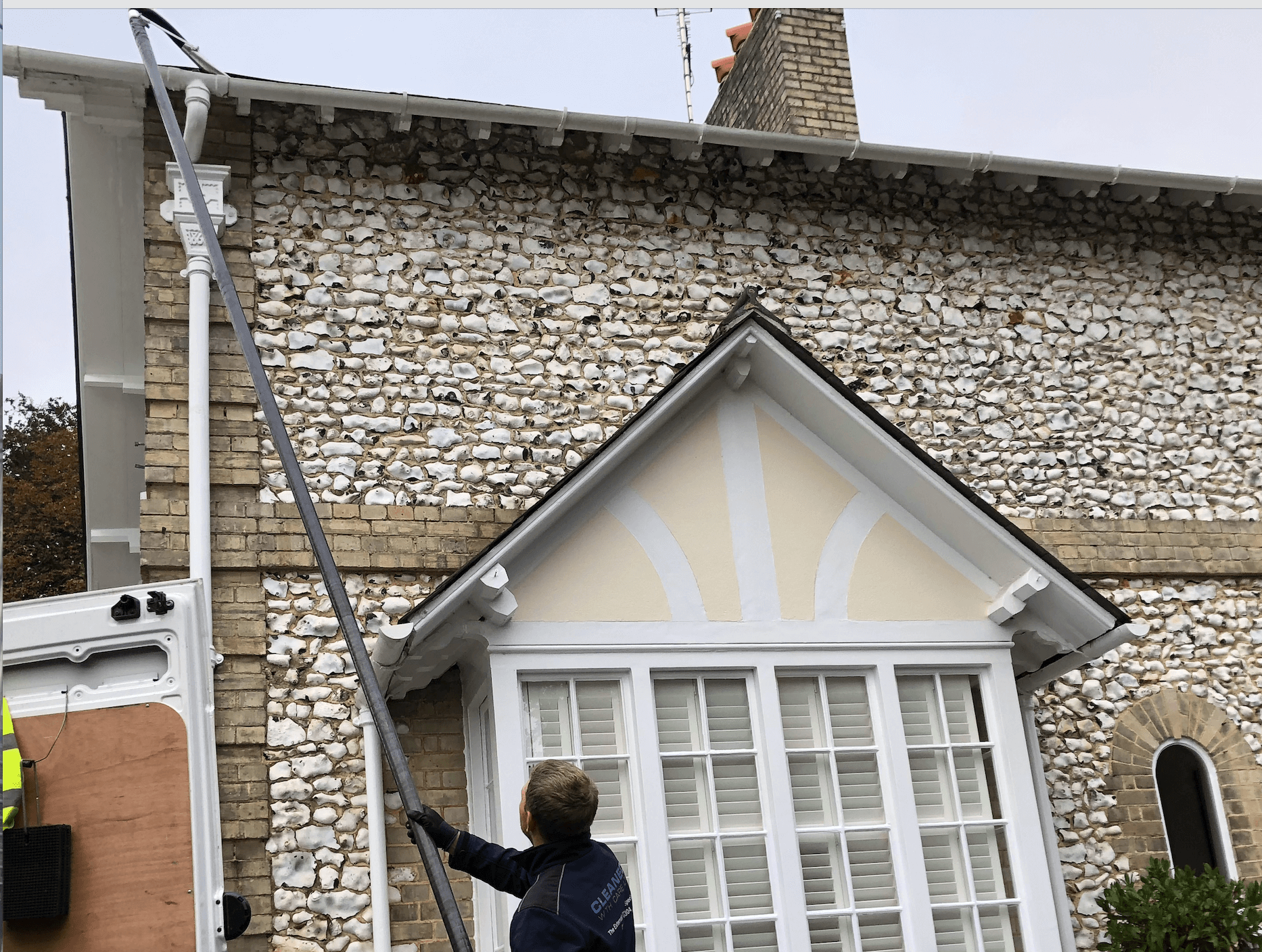 Professional gutter cleaning tools and equipment used by The Roof Moss Cleaners in Faringdon